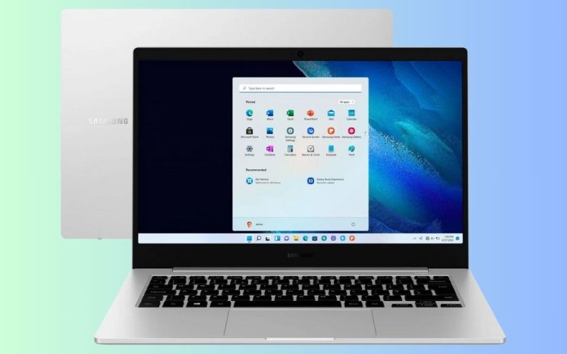 Notebook Samsung Galaxy Book Go Snapdragon 7c Kryo 468 Octa-core 4GB RAM 128GB 14″ Full HD Windows 11 NP340XLA-K07BR