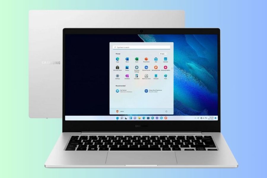 Notebook Samsung Galaxy Book Go Snapdragon 7c Kryo 468 Octa-core 4GB RAM 128GB 14″ Full HD Windows 11 NP340XLA-K07BR